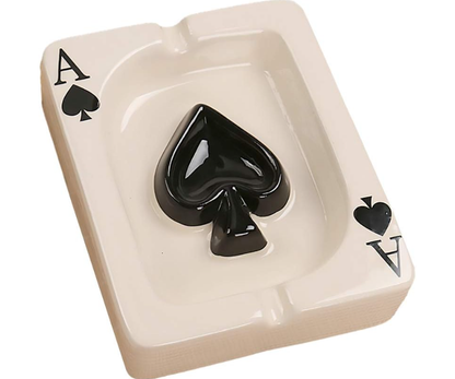 Ceramic Tabletop Ashtray – Stylish & Durable Home and Office Decor, Easy to Clean, Perfect Gift
