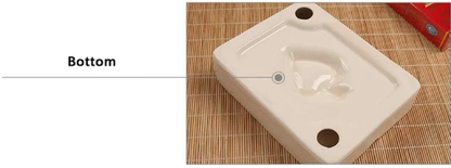 Ceramic Tabletop Ashtray – Stylish & Durable Home and Office Decor, Easy to Clean, Perfect Gift