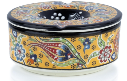 Handcrafted Decorative Jar with Windproof Lid – Elegant Home Storage & Gift Idea
